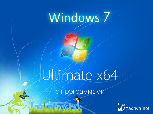 WINDOWS 7 ULTIMATE SP1 64 -by Loginvovchyk -  2011   