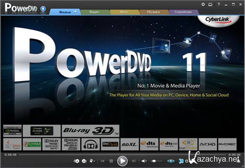 CyberLink PowerDVD 11.0.1719.51 Ultra RePack