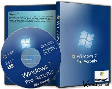 Windows 7 SP1 Pro Acronis 6.5 x86   LiveCD/USB (2011/RUS) 