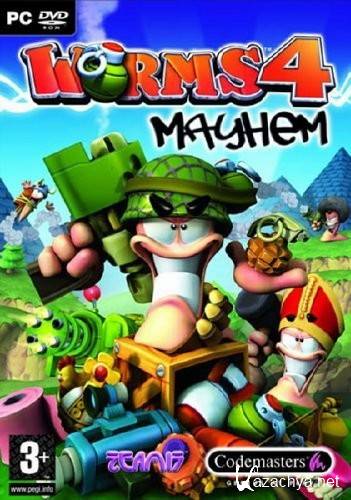 Worms 4: Mayhem /  4  (2005/RUS/5+)