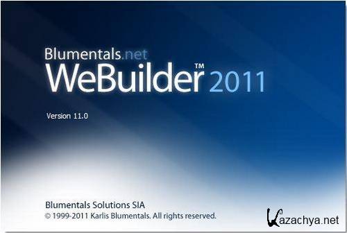 Blumentals WeBuilder 2011 v11.0.0.125 ML/Rus
