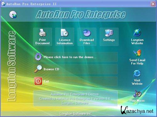 Longtion Software AutoRun Pro Enterprise II 5.0.0.89 (Rus/Portable)
