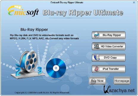 Emicsoft Blu-Ray Ripper Ultimate v4.1.26 (2011)