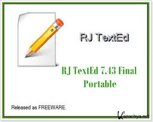 RJ TextEd 7.43 Portable