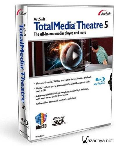 Arcsoft TotalMedia Theatre  5.1.1.110 Beta
