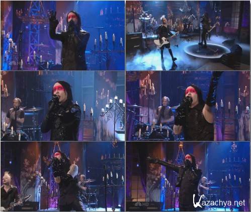 Marilyn Manson - The Tonight Show With (Live 2009)