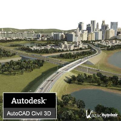 Autodesk AutoCAD Civil 3D 2012 32bit & 64bit (russian)