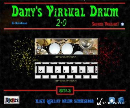 Dany's Virtual Drum 2.0 Beta 3