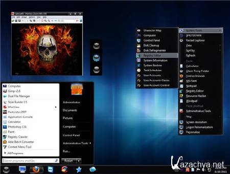 Black Touch Final Theme for Windows 7