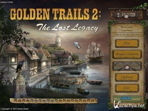 Golden Trails 2: The Lost Legacy - Collector's Edition (2011/PC) -  