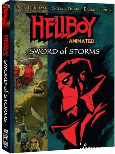 Хеллбой: Меч Штормов / Hellboy: Sword of Storms (2006/HDRip)