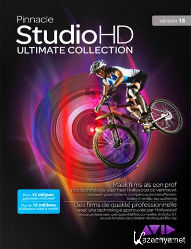 Pinnacle Studio HD Ultimate Collection 15 build 7593 Original version + Content 2011