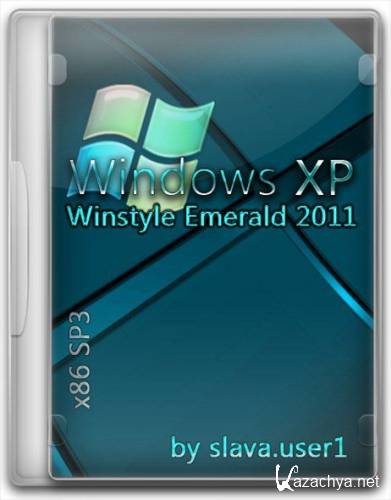 Windows XP SP3 VL Winstyle Emerald 2011 by Slava User1 (RUS)