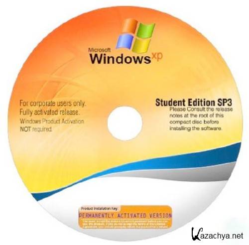 Microsoft Windows XP SP3 Corporate Student Edition June 2011