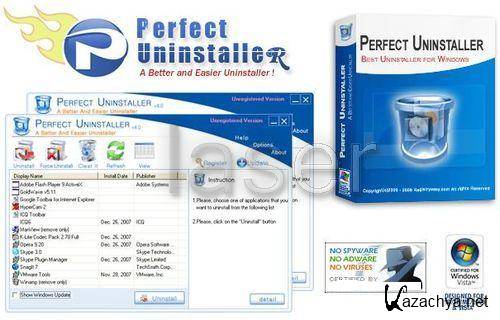 Perfect Uninstaller 6.3.3.9 DC 29.06.2011 + serial