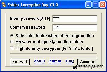 Folder Encryption Dog Premium 3.3 (cracked)