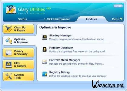 Glary Utilities PRO 2.35.0.1216 ML/Rus Portable