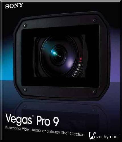 SONY Vegas Pro 9.0e Build 1147 32bit+64 bit 