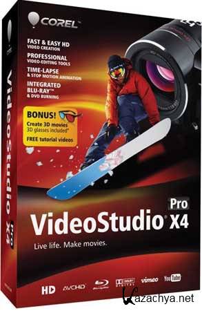 Corel VideoStudio Pro X4 v14.1.0.107 (2011) Rus