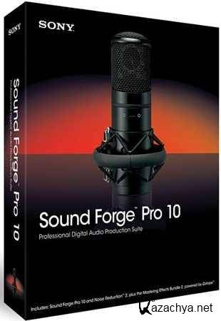 SONY Sound Forge Pro v 10.0c (Build 491)   RUS