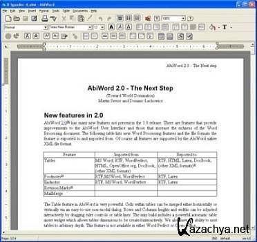 AbiWord 2.9.1 Test Portable