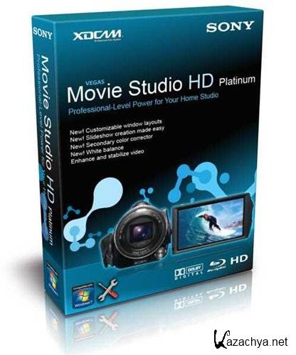 Vegas Movie Studio HD Platinum 11 Production Suite 