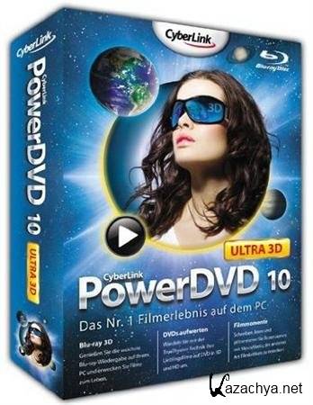 CyberLink PowerDVD 10.0 Build 2701.51 Mark II Ultra [MultiRus] + RePack by Lisabon