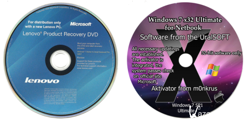 Windows 7 x32 Ultimate for Netbook 3.07 []