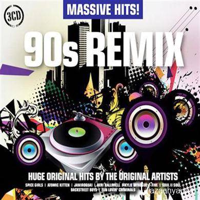 Various Artists - Massive Hits! 90s Remix - 3CD (2011).MP3