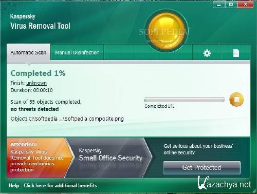 Kaspersky Virus Removal Tool 11.0.0.1245 (18.07.2011)