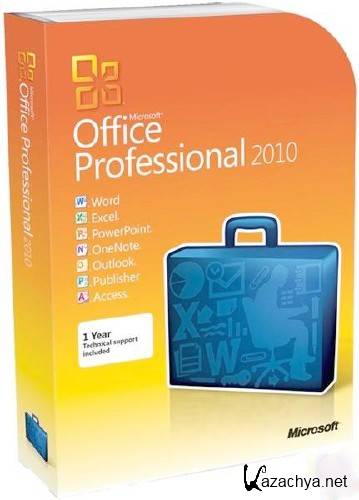 Microsoft Office 2010 SP1 Professional Plus v.14.0.6029.1000 (2011/x64/Rus)