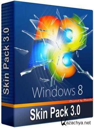 Windows 8 Skin Pack 3.0 for Windows 7  (2011/32bit/64bit)