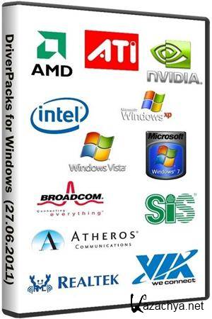 DriverPacks for Windows 2000 / XP / 2003 / Vista / 7 (17.07.2011)