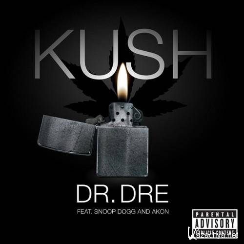 Dr. Dre Feat. Snoop Dogg and Akon - Kush Remixes (Vinyl Single) (2011)