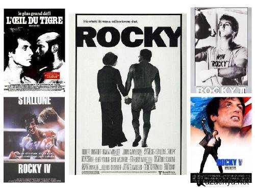  / Rocky (5 ) [1976-1990 / BDRip]