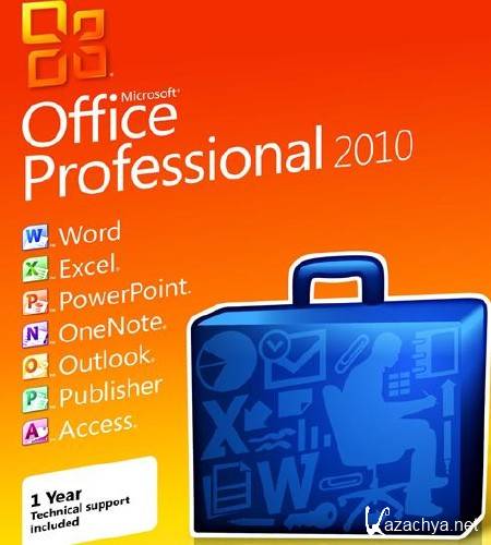 Microsoft Office 2010 Professional + Visio Premium + Project Professional + SharePoint Designer 2.74