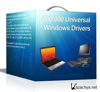 400 000 Universal Windows Drivers for Notebooks and PC