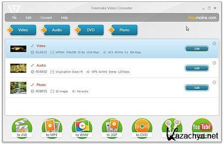 Freemake Video Converter 2.3.1 Portable