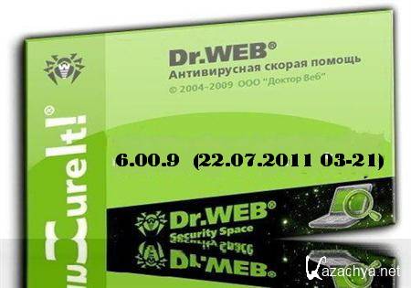 Dr.Web CureIt!  6.00.9 (22.07.2011 03-21)