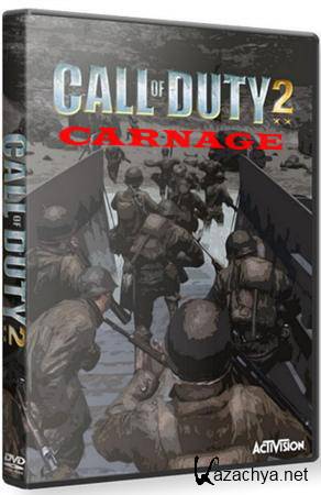 Call of Duty 2 - Carnage mod (PC/2011/RU) 