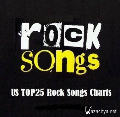 US TOP 25 Rock Songs Charts (23.07.2011)