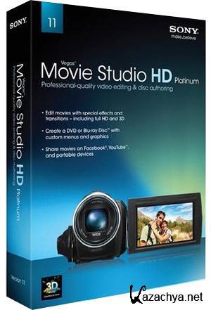 Portable Sony Vegas Movie Studio HD Platinum 11.0 Build 231 RUS