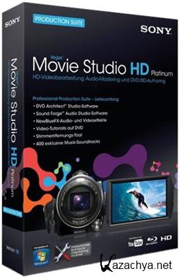 Sony Vegas Movie Studio HD Platinum 11.0 Build 231 Portable (Rus)