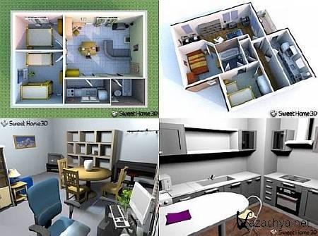 Sweet Home 3D 3.3 RuS + Portable