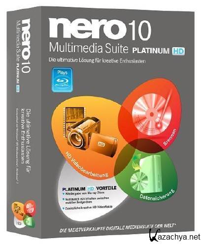 Nero Multimedia Suite Platinum HD 10.6.11800 + Nero Multimedia Suite 10.6.11300 Rus