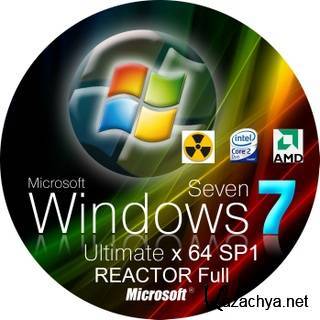 WINDOWS 7 ULTIMATE SP1 x64 REACTOR Full (25.07.2011)