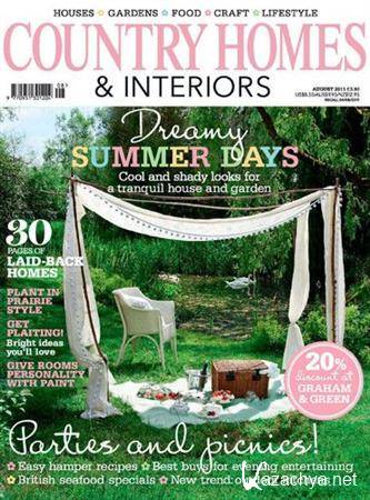 Country Homes & Interiors - August 2011