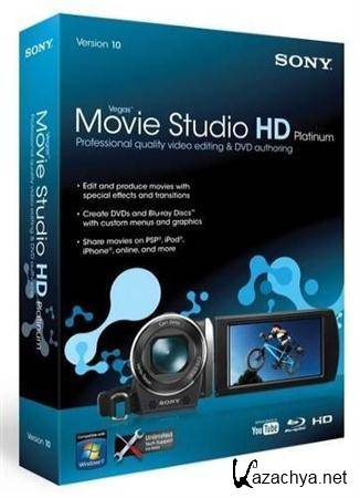 Sony Vegas Movie Studio HD Platinum Production Suite v.11.0.231 (x32/x64/RUS) -   