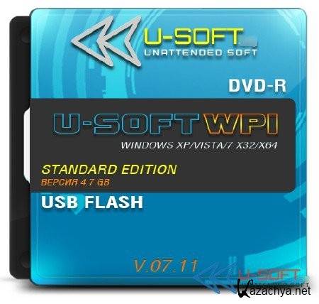 U-SOFT WPI v.07.11 Standard Edition (x32/x64/ML/RUS/XP/Vista/7)