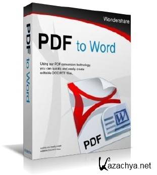 Wondershare PDF to Word 3.1.0.3 + RUS
